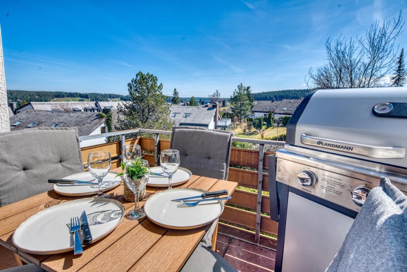 Aussicht Auf Natur, Pool, Grill, Kino, Sauna Schönwald Luaran gambar